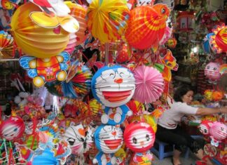 Lồng đèn giấy hình thú loại lớn Lồng đèn giấy hình thú loại lớn