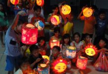 Lồng đèn thiện nguyện Lồng đèn thiện nguyện -Lồng đèn trung thu giá sỉ - Lồng Đèn Giá Sỉ