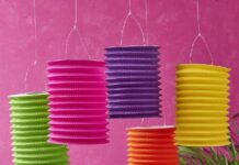 LỒNG ĐÈN TRỤ ỐNG Lồng đèn trụ ống