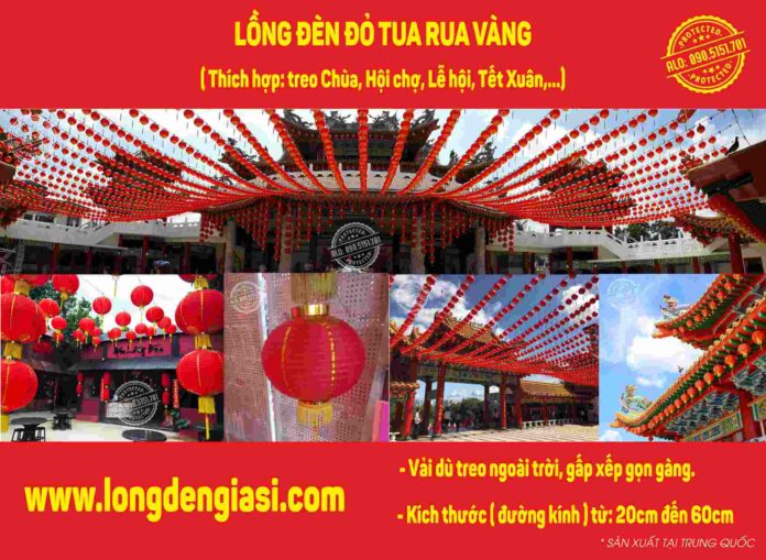 Lồng đèn trung quốc giá rẻ
