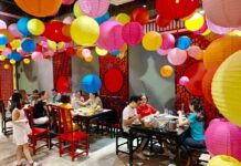 LỒNG ĐÈN TRÒN MÀU Lồng đèn tròn màu